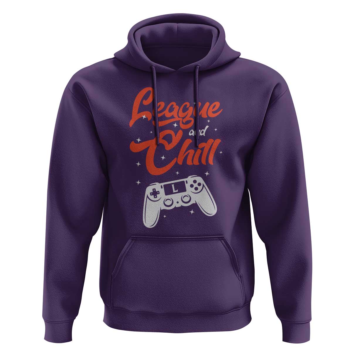 League And Chill Hoodie Funny Gaming Quote Gift For Gamer - Wonder Print Shop