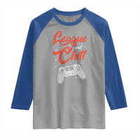League And Chill Raglan Shirt Funny Gaming Quote Gift For Gamer - Wonder Print Shop