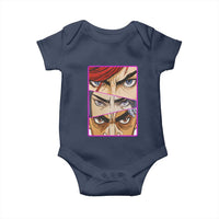 Futuristic Legends Anime Eyes Baby Onesie Gift For League Gamer Fans - Wonder Print Shop