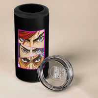 Futuristic Legends Anime Eyes 4 in 1 Can Cooler Tumbler Gift For League Gamer Fans - Wonder Print Shop