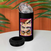 Futuristic Legends Anime Eyes 4 in 1 Can Cooler Tumbler Gift For League Gamer Fans - Wonder Print Shop