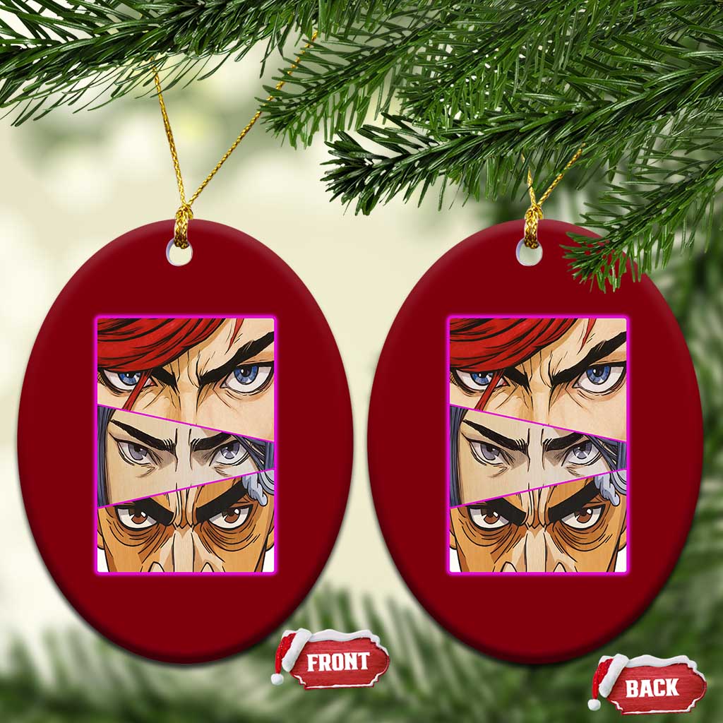 Futuristic Legends Anime Eyes Ceramic Ornament Gift For League Gamer Fans - Wonder Print Shop
