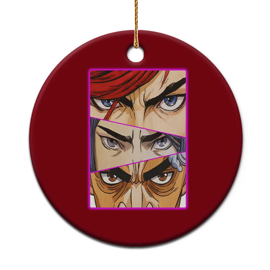 Futuristic Legends Anime Eyes Ceramic Ornament Gift For League Gamer Fans - Wonder Print Shop