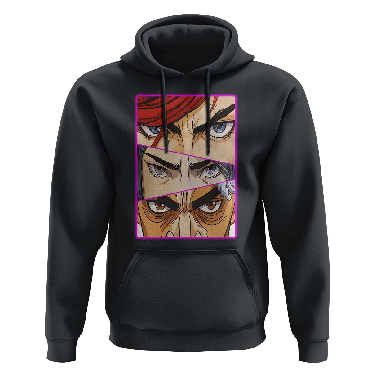 Futuristic Legends Anime Eyes Hoodie Gift For League Gamer Fans - Wonder Print Shop