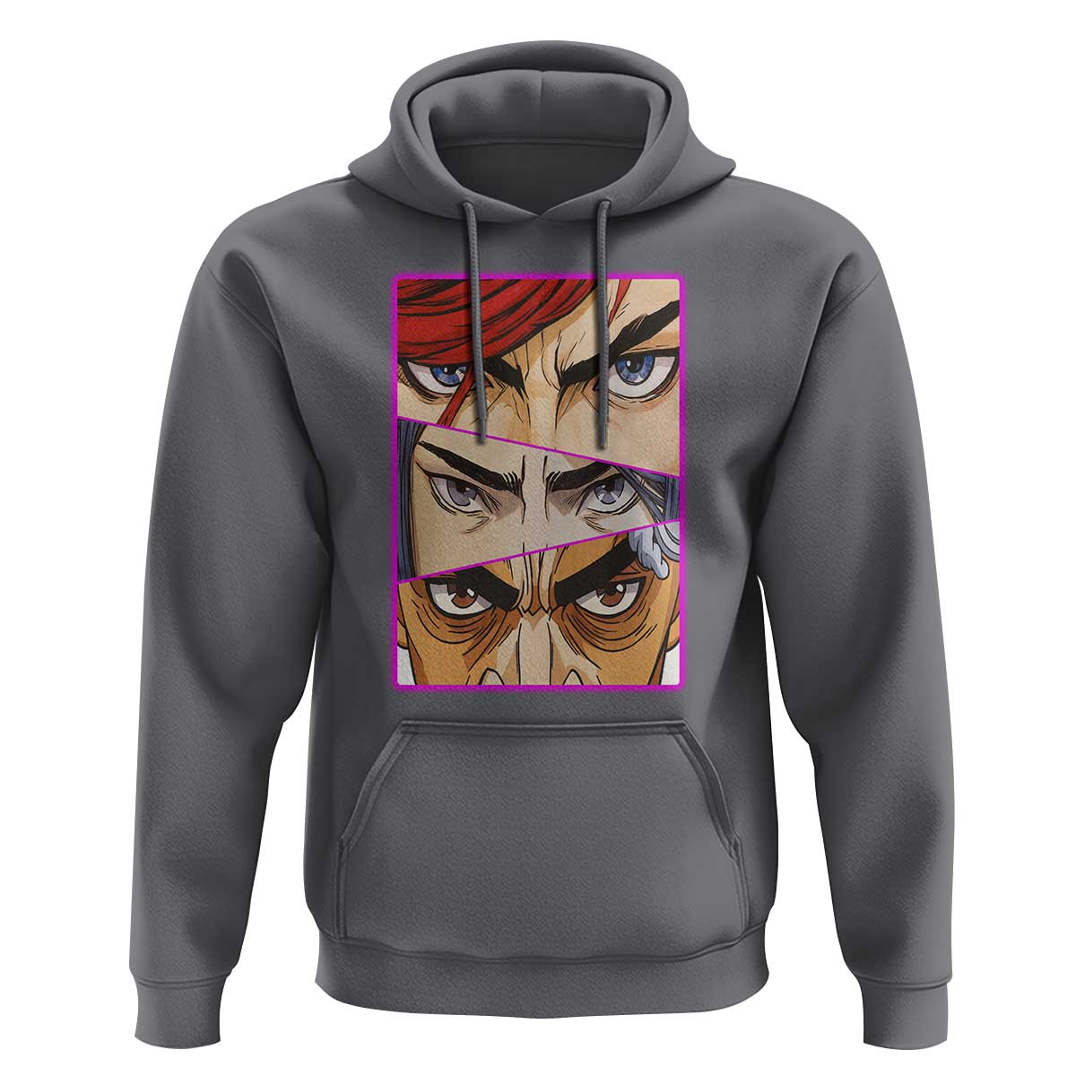 Futuristic Legends Anime Eyes Hoodie Gift For League Gamer Fans - Wonder Print Shop