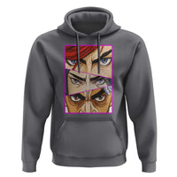 Futuristic Legends Anime Eyes Hoodie Gift For League Gamer Fans - Wonder Print Shop
