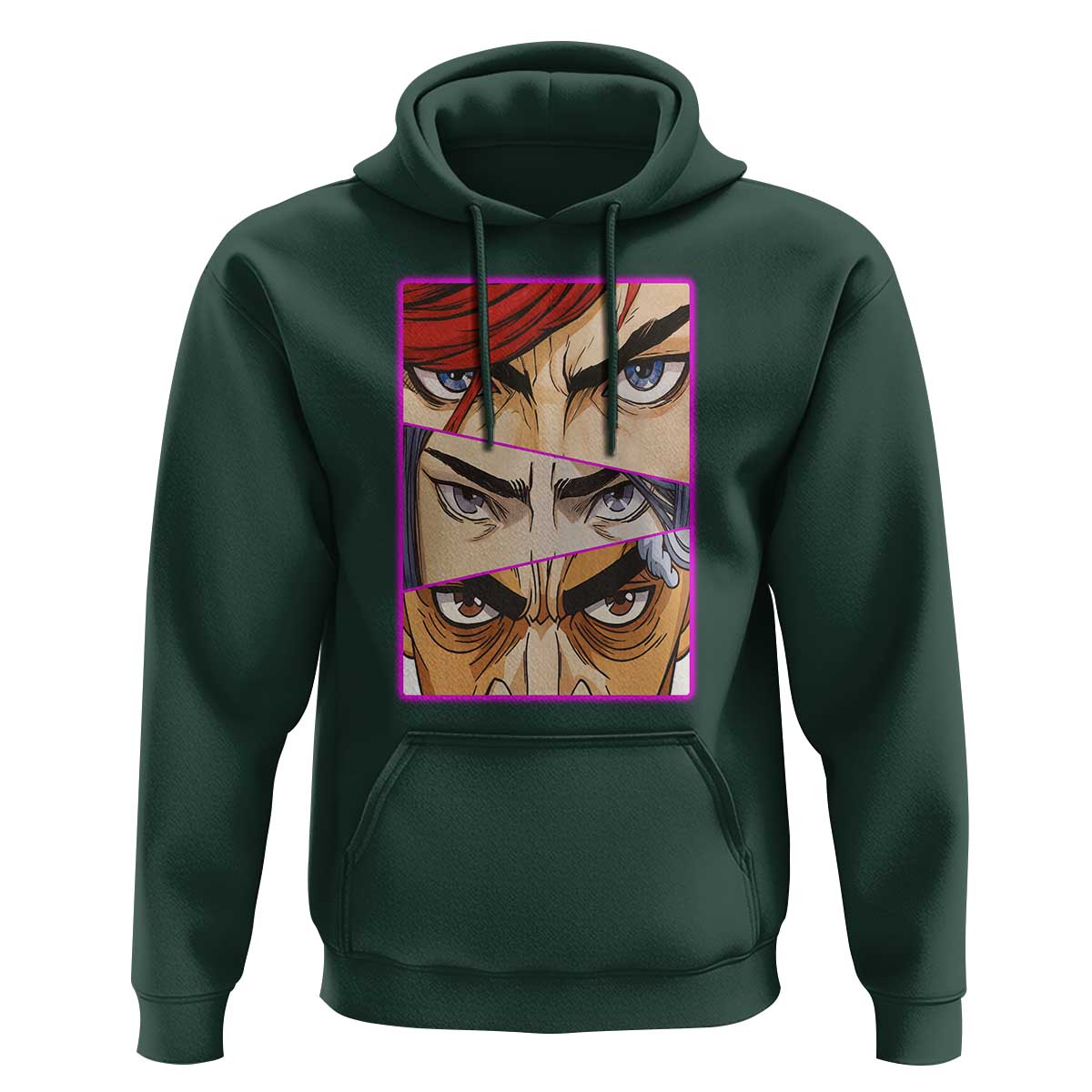 Futuristic Legends Anime Eyes Hoodie Gift For League Gamer Fans - Wonder Print Shop