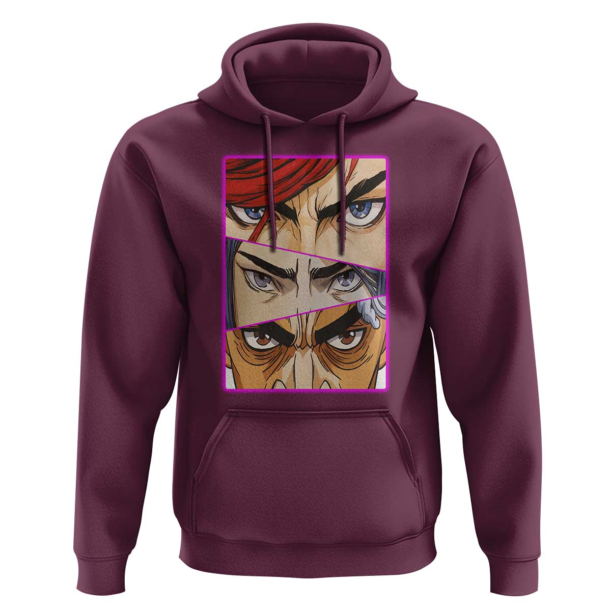 Futuristic Legends Anime Eyes Hoodie Gift For League Gamer Fans - Wonder Print Shop