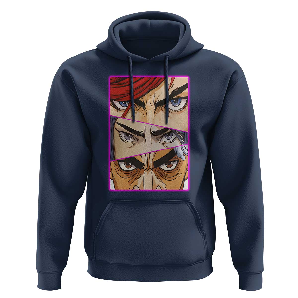 Futuristic Legends Anime Eyes Hoodie Gift For League Gamer Fans - Wonder Print Shop
