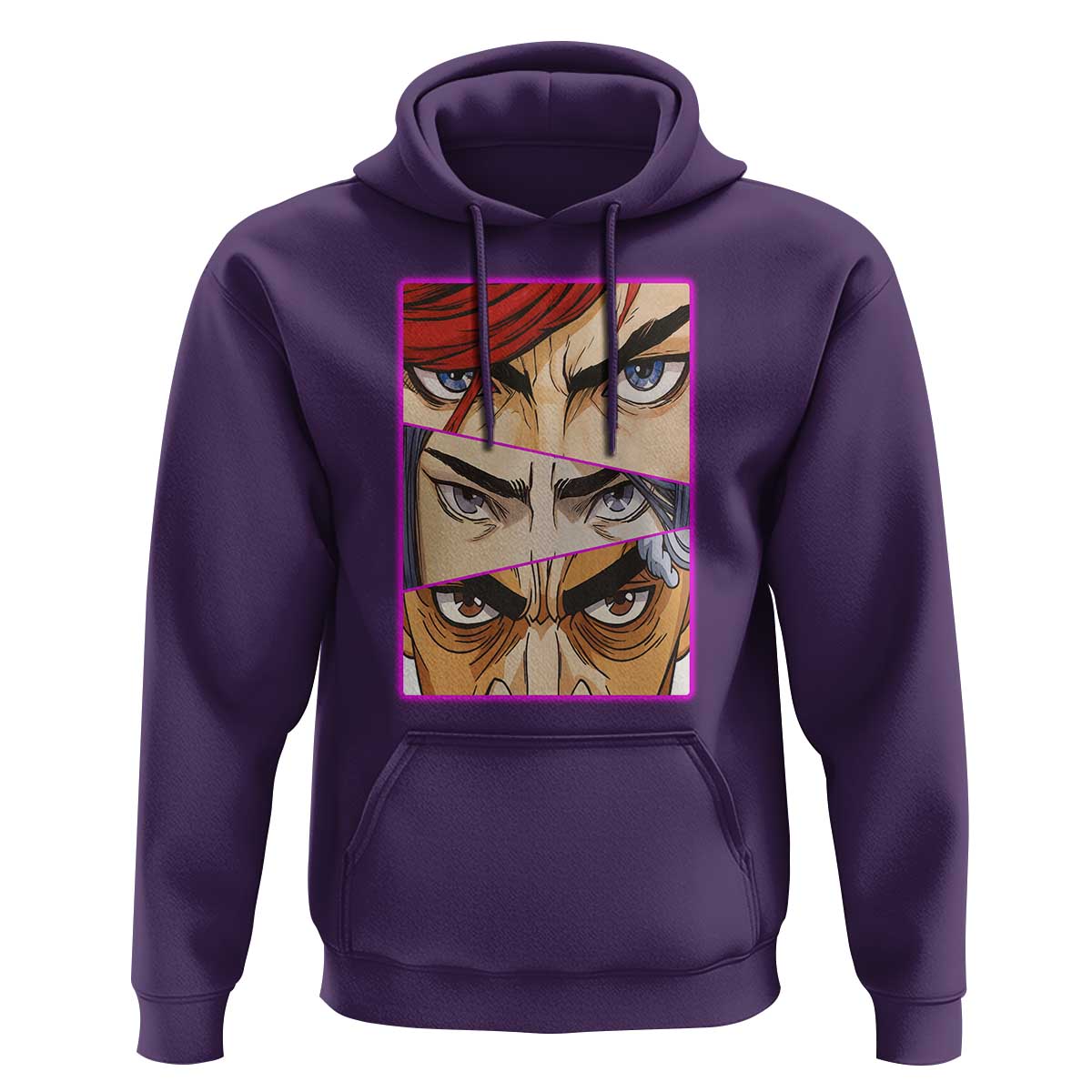 Futuristic Legends Anime Eyes Hoodie Gift For League Gamer Fans - Wonder Print Shop