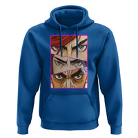 Futuristic Legends Anime Eyes Hoodie Gift For League Gamer Fans - Wonder Print Shop