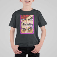 Futuristic Legends Anime Eyes T Shirt For Kid Gift For League Gamer Fans - Wonder Print Shop