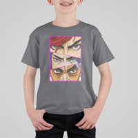 Futuristic Legends Anime Eyes T Shirt For Kid Gift For League Gamer Fans - Wonder Print Shop