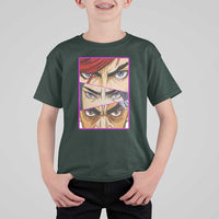 Futuristic Legends Anime Eyes T Shirt For Kid Gift For League Gamer Fans - Wonder Print Shop