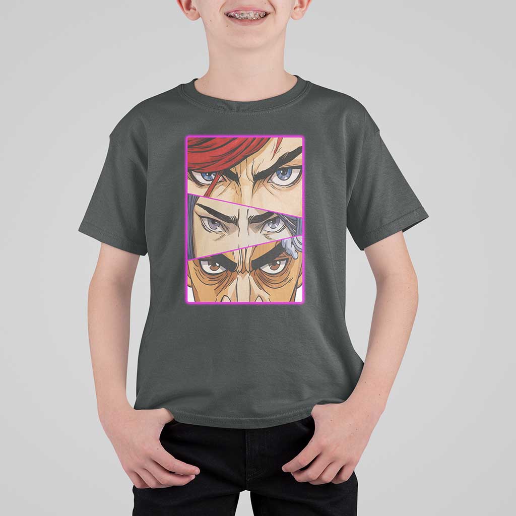 Futuristic Legends Anime Eyes T Shirt For Kid Gift For League Gamer Fans - Wonder Print Shop