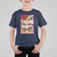 Futuristic Legends Anime Eyes T Shirt For Kid Gift For League Gamer Fans - Wonder Print Shop