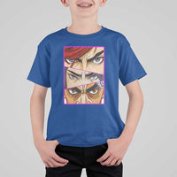 Futuristic Legends Anime Eyes T Shirt For Kid Gift For League Gamer Fans - Wonder Print Shop