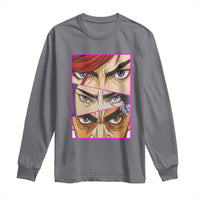 Futuristic Legends Anime Eyes Long Sleeve Shirt Gift For League Gamer Fans - Wonder Print Shop