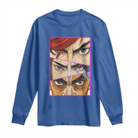 Futuristic Legends Anime Eyes Long Sleeve Shirt Gift For League Gamer Fans - Wonder Print Shop