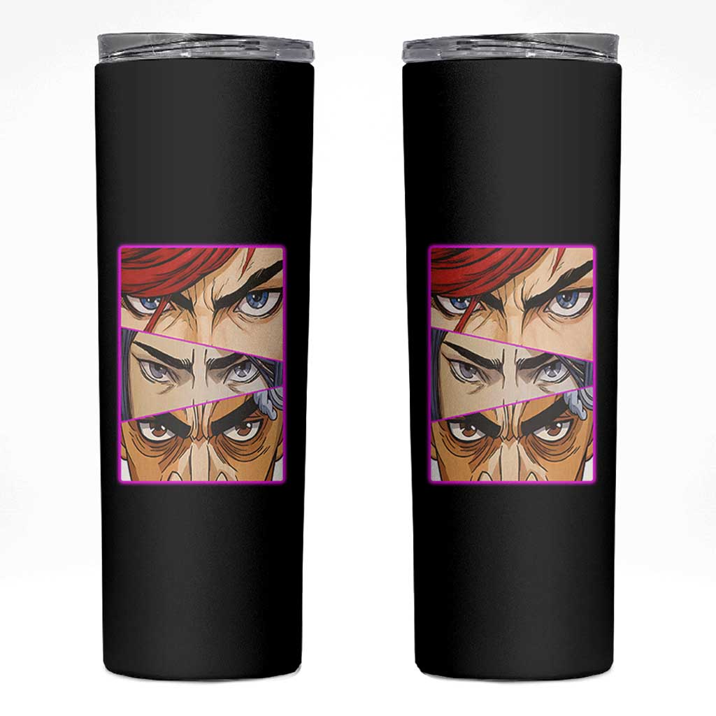 Futuristic Legends Anime Eyes Skinny Tumbler Gift For League Gamer Fans - Wonder Print Shop