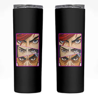 Futuristic Legends Anime Eyes Skinny Tumbler Gift For League Gamer Fans - Wonder Print Shop