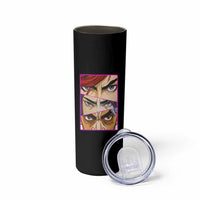 Futuristic Legends Anime Eyes Skinny Tumbler Gift For League Gamer Fans - Wonder Print Shop
