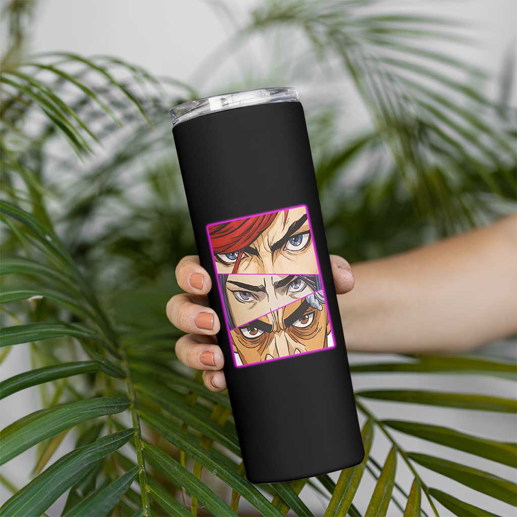 Futuristic Legends Anime Eyes Skinny Tumbler Gift For League Gamer Fans - Wonder Print Shop