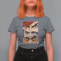 Futuristic Legends Anime Eyes T Shirt For Women Gift For League Gamer Fans - Wonder Print Shop