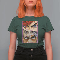Futuristic Legends Anime Eyes T Shirt For Women Gift For League Gamer Fans - Wonder Print Shop