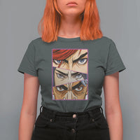 Futuristic Legends Anime Eyes T Shirt For Women Gift For League Gamer Fans - Wonder Print Shop
