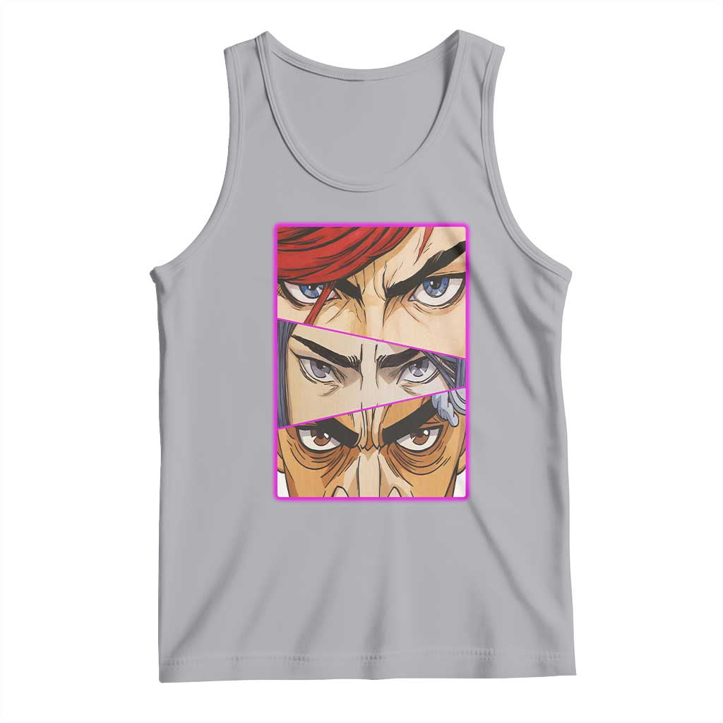 Futuristic Legends Anime Eyes Tank Top Gift For League Gamer Fans - Wonder Print Shop