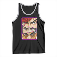 Futuristic Legends Anime Eyes Tank Top Gift For League Gamer Fans - Wonder Print Shop