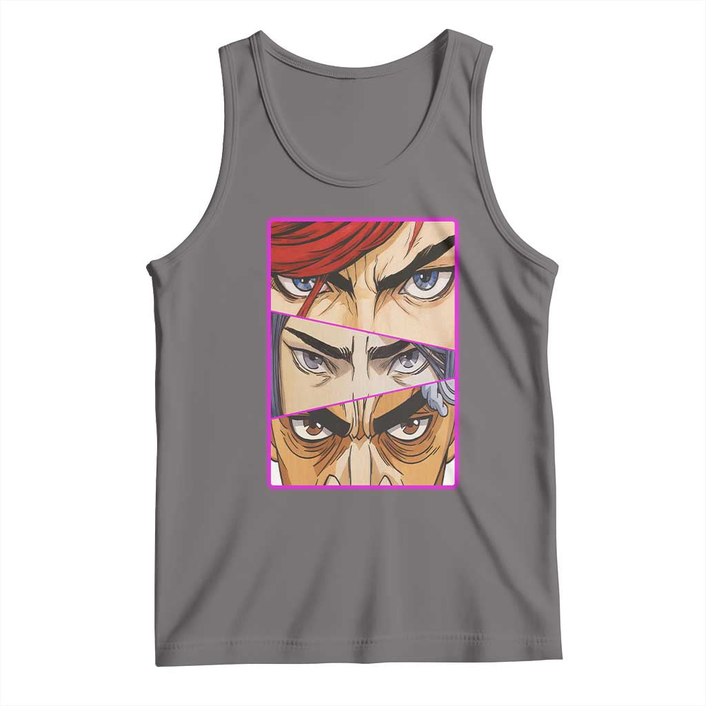 Futuristic Legends Anime Eyes Tank Top Gift For League Gamer Fans - Wonder Print Shop