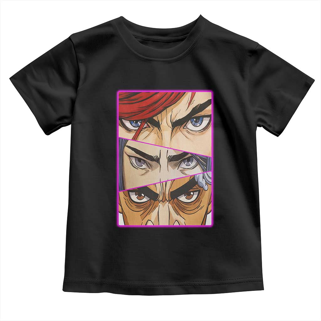Futuristic Legends Anime Eyes Toddler T Shirt Gift For League Gamer Fans - Wonder Print Shop