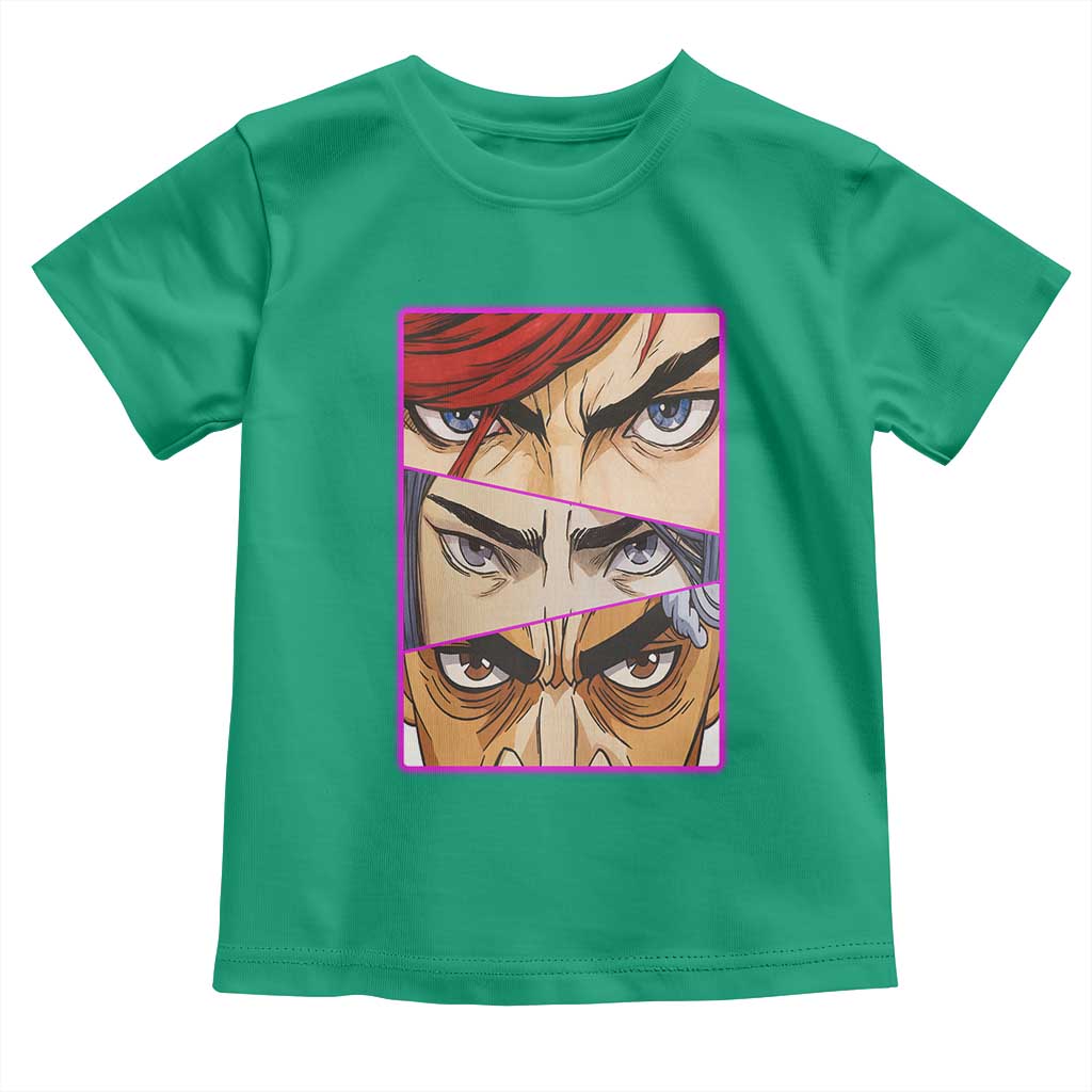 Futuristic Legends Anime Eyes Toddler T Shirt Gift For League Gamer Fans - Wonder Print Shop