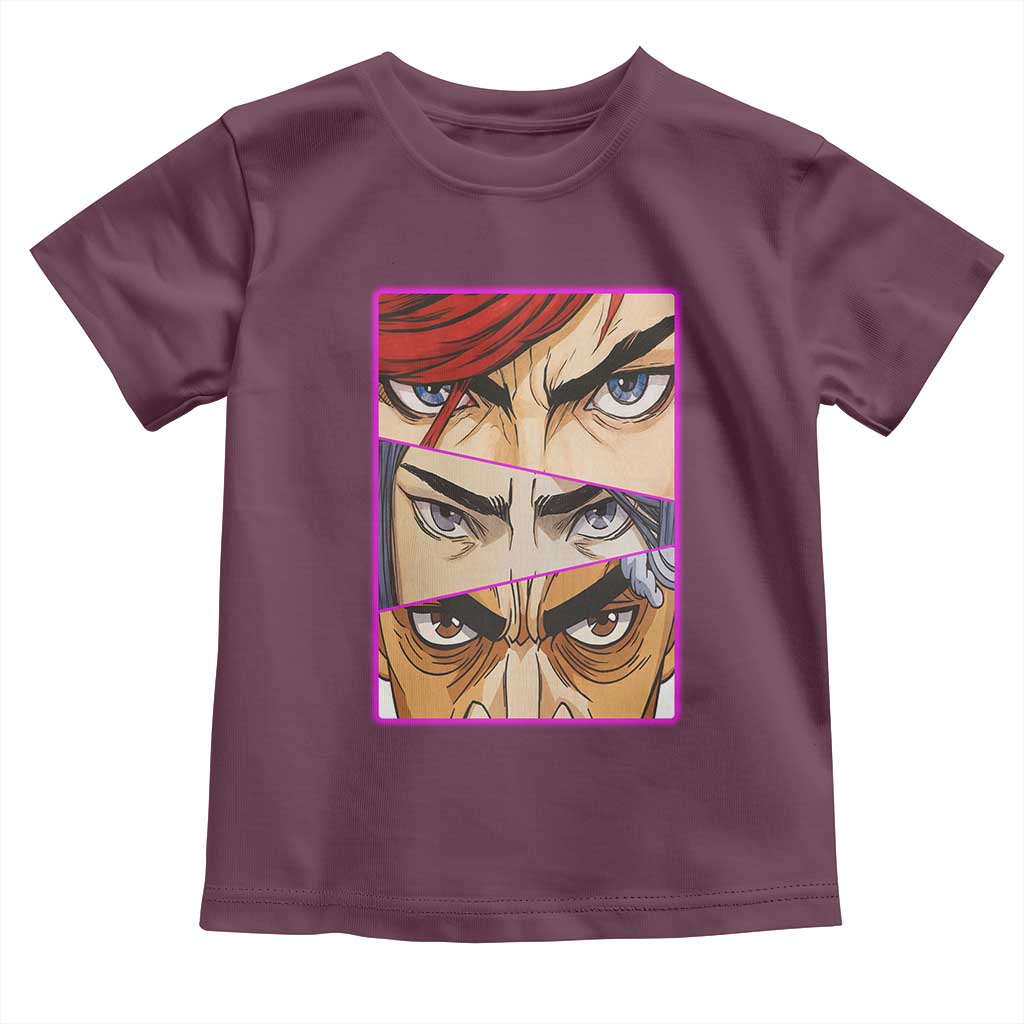 Futuristic Legends Anime Eyes Toddler T Shirt Gift For League Gamer Fans - Wonder Print Shop