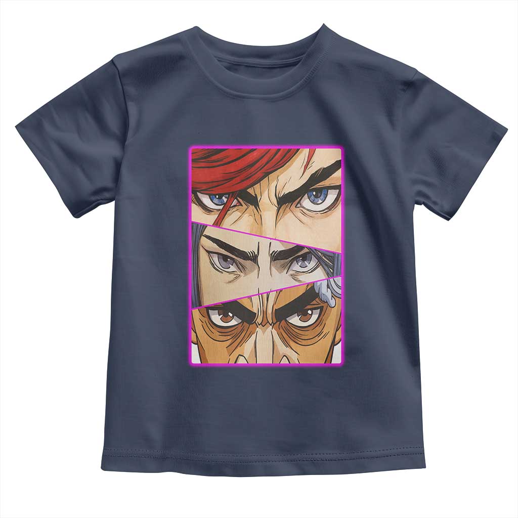 Futuristic Legends Anime Eyes Toddler T Shirt Gift For League Gamer Fans - Wonder Print Shop