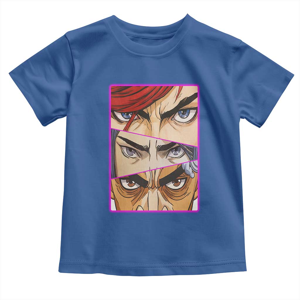 Futuristic Legends Anime Eyes Toddler T Shirt Gift For League Gamer Fans - Wonder Print Shop