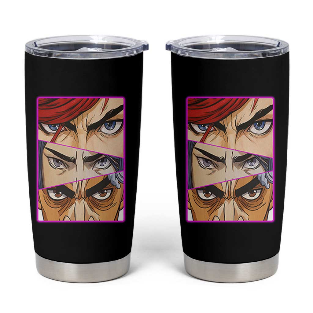 Futuristic Legends Anime Eyes Tumbler Cup Gift For League Gamer Fans - Wonder Print Shop