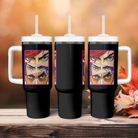 Futuristic Legends Anime Eyes Tumbler With Handle Gift For League Gamer Fans - Wonder Print Shop