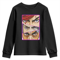 Futuristic Legends Anime Eyes Youth Sweatshirt Gift For League Gamer Fans - Wonder Print Shop