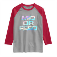 Mid Or Feed Iridescent Effect Raglan Shirt Funny Game Lover Gift - Wonder Print Shop