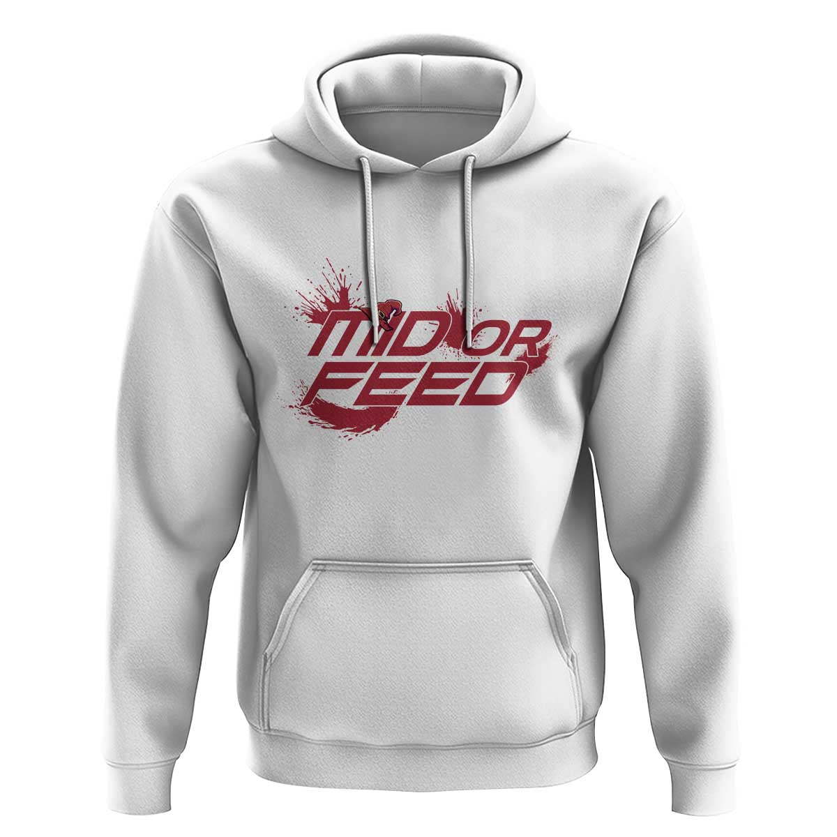 Mid Or Feed Holographic Witch Hat Hoodie Funny Game Lover Gift - Wonder Print Shop