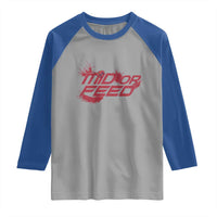 Mid Or Feed Holographic Witch Hat Raglan Shirt Funny Game Lover Gift - Wonder Print Shop