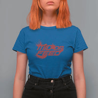 Mid Or Feed Holographic Witch Hat T Shirt For Women Funny Game Lover Gift - Wonder Print Shop
