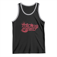 Mid Or Feed Holographic Witch Hat Tank Top Funny Game Lover Gift - Wonder Print Shop