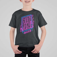 Bot Lane Main Cyberpunk Neon Style T Shirt For Kid Gaming Quote Gift - Wonder Print Shop
