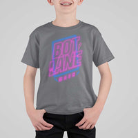 Bot Lane Main Cyberpunk Neon Style T Shirt For Kid Gaming Quote Gift - Wonder Print Shop