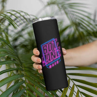 Bot Lane Main Cyberpunk Neon Style Skinny Tumbler Gaming Quote Gift - Wonder Print Shop