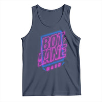 Bot Lane Main Cyberpunk Neon Style Tank Top Gaming Quote Gift - Wonder Print Shop